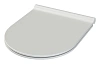 Крышка-сиденье Boheme Bianca SLIM белая матовая 966-WM