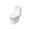 Унитаз напольный Aquatek Optima AQ4412-00 650x340x790 безободковый, крышка-сиденье легкосъемная с микролифтом