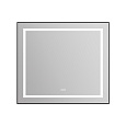 Зеркало BelBagno SPC-KRAFT-885-785-TCH-WARM-NERO 885x32x785 мм с подсветкой сенсорным выключателем и подогревом Зеркало BelBagno SPC-KRAFT-885-785-TCH-WARM-NERO 885x32x785 мм с подсветкой сенсорным выключателем и подогревом