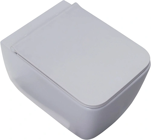 Унитаз подвесной Allen Brau Liberty 4.33007.AN с крышкой, антрацит Унитаз подвесной Allen Brau Liberty 4.33007.AN с крышкой, антрацит