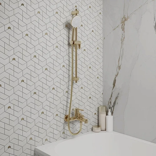 Душевой шланг IDDIS (04P15MGi19) золото матовое, ПВХ, 1.5м Душевой шланг IDDIS (04P15MGi19) золото матовое, ПВХ, 1.5м