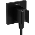 Шланговое подключение Hansgrohe FixFit Porter E с держателем для душа 26889670, матовый черный Шланговое подключение Hansgrohe FixFit Porter E с держателем для душа 26889670, матовый черный