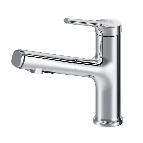 Смеситель для раковины AM.PM X-Joy F85B02900 с вытяжным изливом, хром Смеситель для раковины AM.PM X-Joy F85B02900 с вытяжным изливом, хром