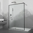Душевая перегородка RGW Walk In WA-012B 1200 мм 35101212-84 черный, Easy Clean Душевая перегородка RGW Walk In WA-012B 1200 мм 35101212-84 черный, Easy Clean