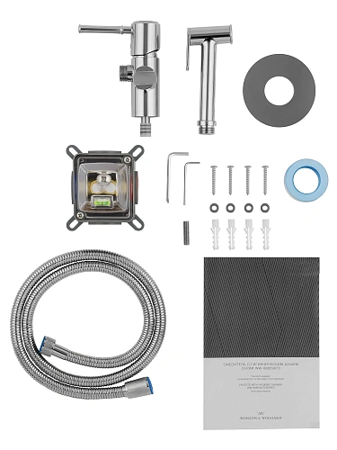 Гигиенический душ Wonzon & Woghand TOR хром (WW-88829073-CR) Гигиенический душ Wonzon & Woghand TOR хром (WW-88829073-CR)
