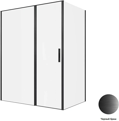 Душевой уголок Allen Brau Priority 160x100 3.31039.BBA + 3.31048.BBA черный браш Душевой уголок Allen Brau Priority 160x100 3.31039.BBA + 3.31048.BBA черный браш