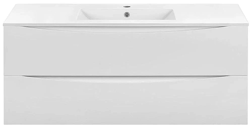 Тумба под раковину Vincea Mia 1200 подвесная, 2 выкатных ящика soft close, G.White VMC-2MC120RW Тумба под раковину Vincea Mia 1200 подвесная, 2 выкатных ящика soft close, G.White VMC-2MC120RW