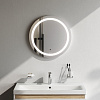 Картинка анонса товара «зеркало am.pm x-joy m85amox0501wg с контурной led-подсветкой, ик- сенсором, круглое, 50 см»