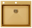 Кухонная мойка Paulmark KRONER-EDGE 59, PM775951-BG, брашированное золото, 590х510мм Кухонная мойка Paulmark KRONER-EDGE 59, PM775951-BG, брашированное золото, 590х510мм
