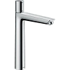 Смеситель для раковины hansgrohe Talis Select E с высоким изливом и сливным гарнитуром, хром 7175200