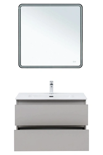 Тумба с раковиной Aquanet Вега 2.0 80 00344774 бежевый Тумба с раковиной Aquanet Вега 2.0 80 00344774 бежевый