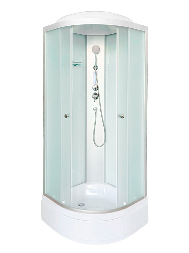 Душевая кабина Dto LM710 (LM710EL) 100x100 см с электрикой Душевая кабина Dto LM710 (LM710EL) 100x100 см с электрикой