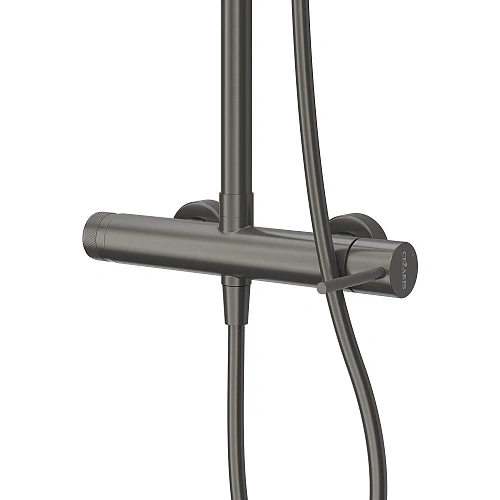 Душевая система CEZARES RELAX-CD-GM оружейная сталь Душевая система CEZARES RELAX-CD-GM оружейная сталь