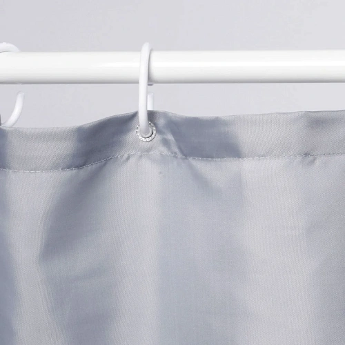 Штора для ванны WasserKRAFT Oder SC-30503 серый Штора для ванны WasserKRAFT Oder SC-30503 серый