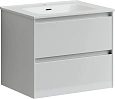 Тумба под раковину Sancos Cento CN60W белый глянец Тумба под раковину Sancos Cento CN60W белый глянец