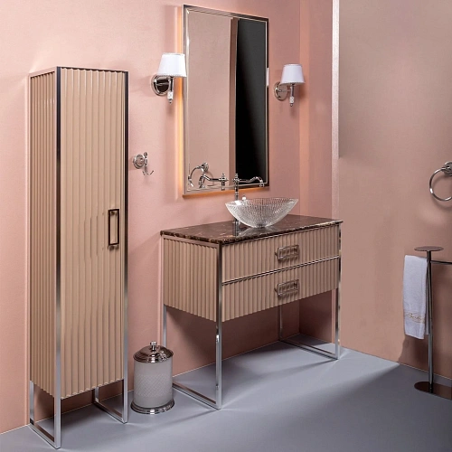 Тумба под раковину Armadi Art Monaco 80см капучино глянец + хром под раковину чашу 867-080-CPCR 867-080-CPR Тумба под раковину Armadi Art Monaco 80см капучино глянец + хром под раковину чашу 867-080-CPCR 867-080-CPR