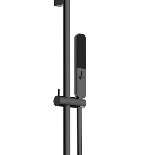 Душевая система AQUAme AQM 8401GM встраиваемая с термостатом, Gun metal AQM8401GM Душевая система AQUAme AQM 8401GM встраиваемая с термостатом, Gun metal AQM8401GM