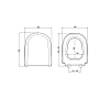 Крышка-сиденье Roca Giralda Soft Close с микролифтом ZRU9000047 Крышка-сиденье Roca Giralda Soft Close с микролифтом ZRU9000047