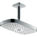 Верхний душ hansgrohe Raindance Select E 300 2jet потолочный, белый/хром 27384400 Верхний душ hansgrohe Raindance Select E 300 2jet потолочный, белый/хром 27384400