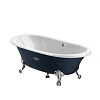 Ванна отдельностоящая Newcast 170х85 чугунная см, цвет blue marine (синий), овальная, антискользящее 233650004 Ванна отдельностоящая Newcast 170х85 чугунная см, цвет blue marine (синий), овальная, антискользящее 233650004