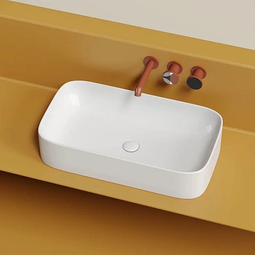 Раковина Ceramica Nova ELEMENT CN6054 белый накладная Раковина Ceramica Nova ELEMENT CN6054 белый накладная