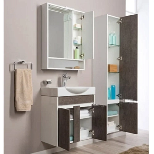 Комплект мебели Aquanet Коста 65 белый/дуб антик 00188419 Комплект мебели Aquanet Коста 65 белый/дуб антик 00188419