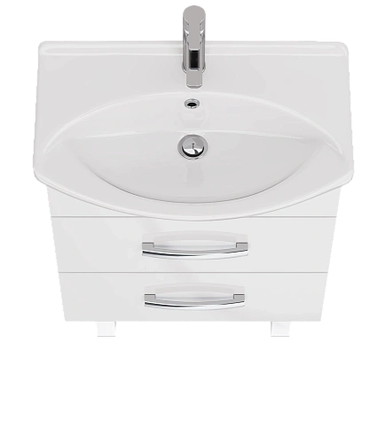 Тумба под раковину DREJA ALDA, 65 см , подвесная/напольная, 2 ящика. белый глянец, под ум. Лагуна 65 99.0404 Тумба под раковину DREJA ALDA, 65 см , подвесная/напольная, 2 ящика. белый глянец, под ум. Лагуна 65 99.0404