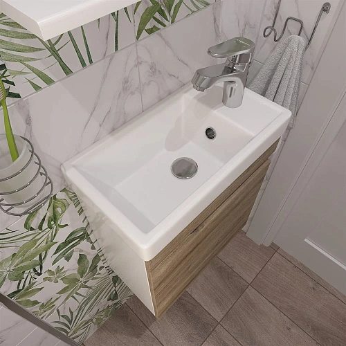 Комплект мебели DIWO Воронеж Воронеж 40 подвесная, ореховый дубослив, с сифоном 579745 Комплект мебели DIWO Воронеж Воронеж 40 подвесная, ореховый дубослив, с сифоном 579745