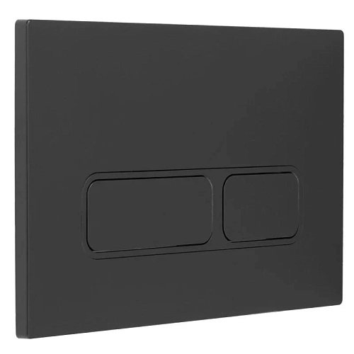 Клавиша смыва Aquanet AQ-PRO-01MB черный матовый Клавиша смыва Aquanet AQ-PRO-01MB черный матовый