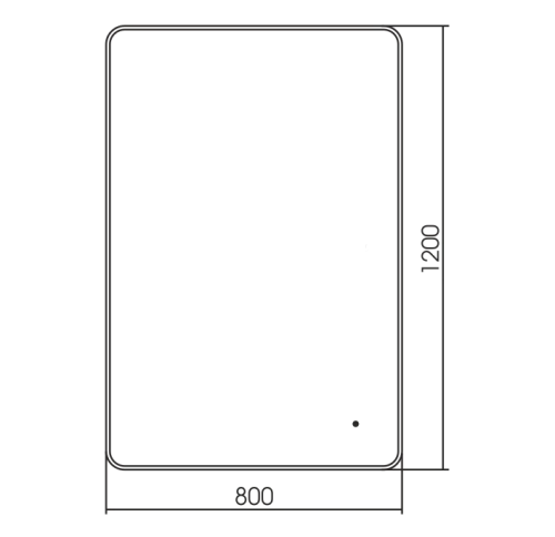 Зеркало Silver mirrors Incanto-BLACK 1200х800 бесконтактный сенсор LED-00002570 Зеркало Silver mirrors Incanto-BLACK 1200х800 бесконтактный сенсор LED-00002570