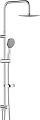 Душевая стойка STWORKI Стокгольм by Damixa Стокгольм HFSG97000, хром, с тропическим верхним душем, б 427643 Душевая стойка STWORKI Стокгольм by Damixa Стокгольм HFSG97000, хром, с тропическим верхним душем, б 427643