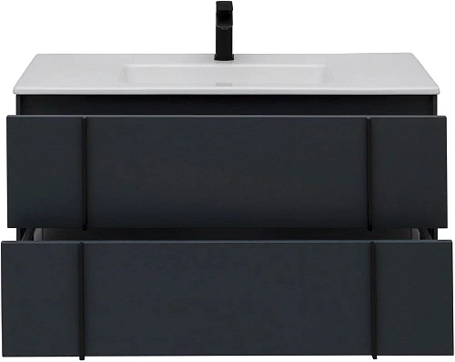 Тумба под раковину Allen Brau Reality 100 1.32007.AM антрацит матовый Тумба под раковину Allen Brau Reality 100 1.32007.AM антрацит матовый