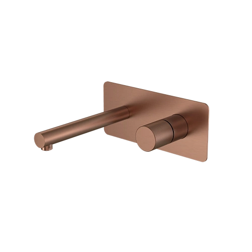 Смеситель для раковины Boheme Stick 125-BRB.4 встраиваемый BRUSHED BRONZE ручка SPIRALE Смеситель для раковины Boheme Stick 125-BRB.4 встраиваемый BRUSHED BRONZE ручка SPIRALE