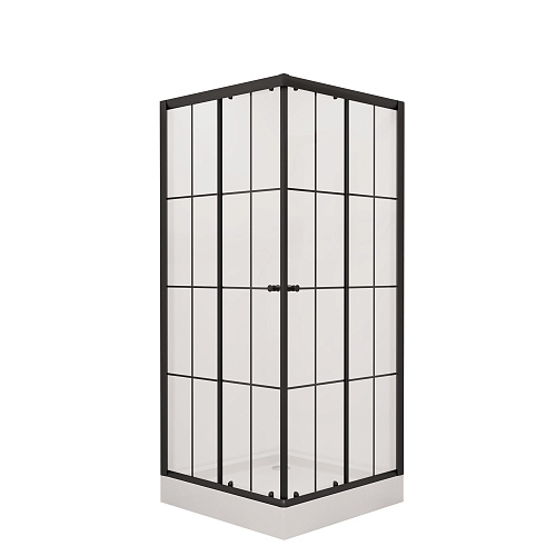 Душевой уголок Niagara Nova NG-0190-14 (900х900х1950) низкий поддон (14см), стекло прозрачное, _01901412 Душевой уголок Niagara Nova NG-0190-14 (900х900х1950) низкий поддон (14см), стекло прозрачное, _01901412