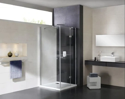 Боковая стенка CEZARES CRYSTAL-S-80-FIX-C-Cr-L Боковая стенка CEZARES CRYSTAL-S-80-FIX-C-Cr-L