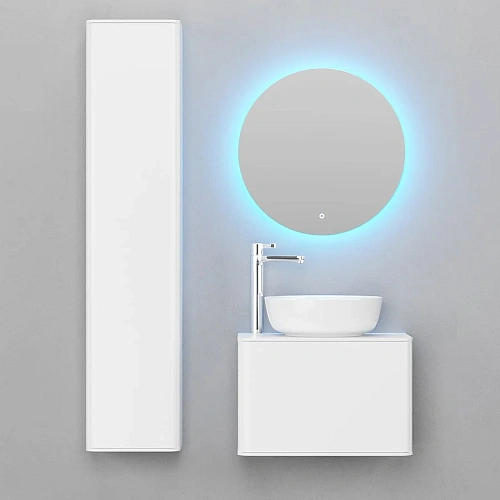 Зеркало STWORKI Ноттвиль 60 с подсветкой, сенсор на зеркале, круглое, настенное, российское 414352 Зеркало STWORKI Ноттвиль 60 с подсветкой, сенсор на зеркале, круглое, настенное, российское 414352