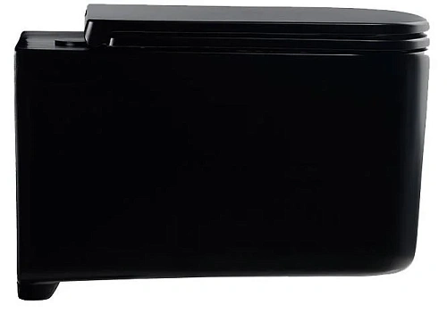 Унитаз подвесной Vincea Ultra VT1-32MB, матовый черный, ультратонкое сиденье soft-close Унитаз подвесной Vincea Ultra VT1-32MB, матовый черный, ультратонкое сиденье soft-close