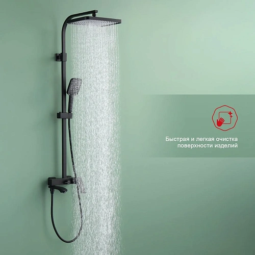 Душевая система Raglo R01.24.06, черный Душевая система Raglo R01.24.06, черный