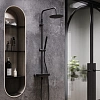 Душевая система Damixa Scandinavian Pure 936730300 черный Душевая система Damixa Scandinavian Pure 936730300 черный