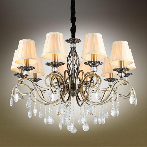 Люстра подвесная Omnilux Belluno OML-79113-10 Люстра подвесная Omnilux Belluno OML-79113-10