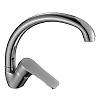 Картинка анонса товара «смеситель для кухни decoroom dr39021 с высоким повортным изливом»