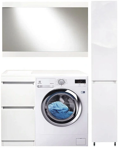 Зеркало Style Line Даллас 100, Люкс белое СС-00000311 Зеркало Style Line Даллас 100, Люкс белое СС-00000311