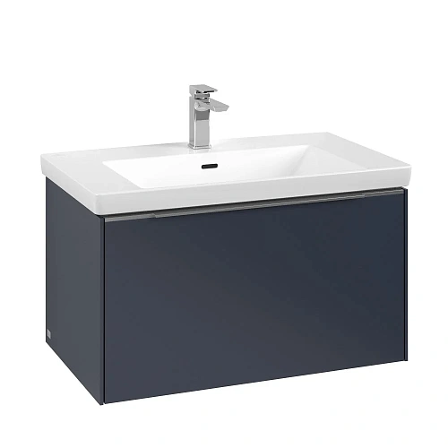 Тумба под раковину Villeroy & Boch Subway 3.0 Marine Blue / Marine Blue C57300VQ Тумба под раковину Villeroy & Boch Subway 3.0 Marine Blue / Marine Blue C57300VQ