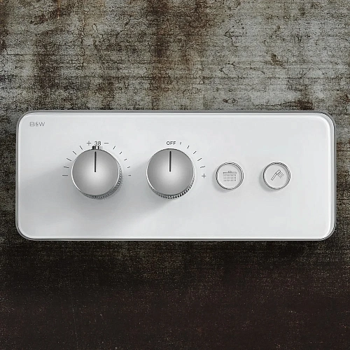 Душевая система Black&White U7646 хром встраиваемая 7646U Душевая система Black&White U7646 хром встраиваемая 7646U