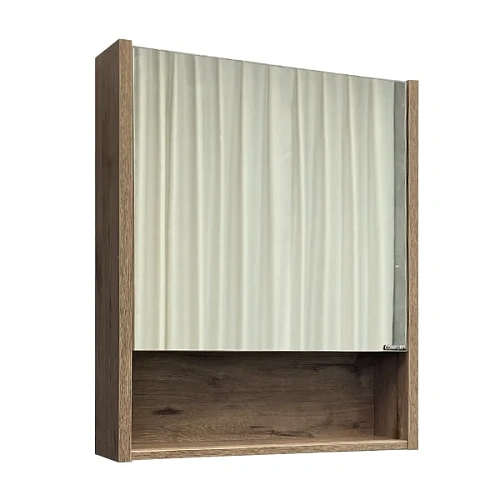 Зеркальный шкаф Comforty Марио-60 00-00004158 дуб темный Зеркальный шкаф Comforty Марио-60 00-00004158 дуб темный