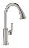 Картинка анонса товара «смеситель для кухни grohe quickfix gloucester, с высоким c-образным изливом, суперсталь (30422dc0)»