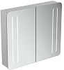 Картинка анонса товара «зеркальный шкаф ideal standard mirror&amp;light t3388al 80 см»