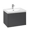 Картинка анонса товара «тумба под раковину villeroy &amp; boch subway 3.0 graphite / graphite c57500vr»