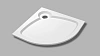 Душевой поддон CEZARES TRAY-S-R-90-550-56-W 900x900 искусственный камень, белый