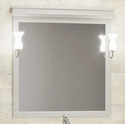 Зеркало Opadiris Борджи 95 слоновая кость без светильников Z0000012530 Зеркало Opadiris Борджи 95 слоновая кость без светильников Z0000012530